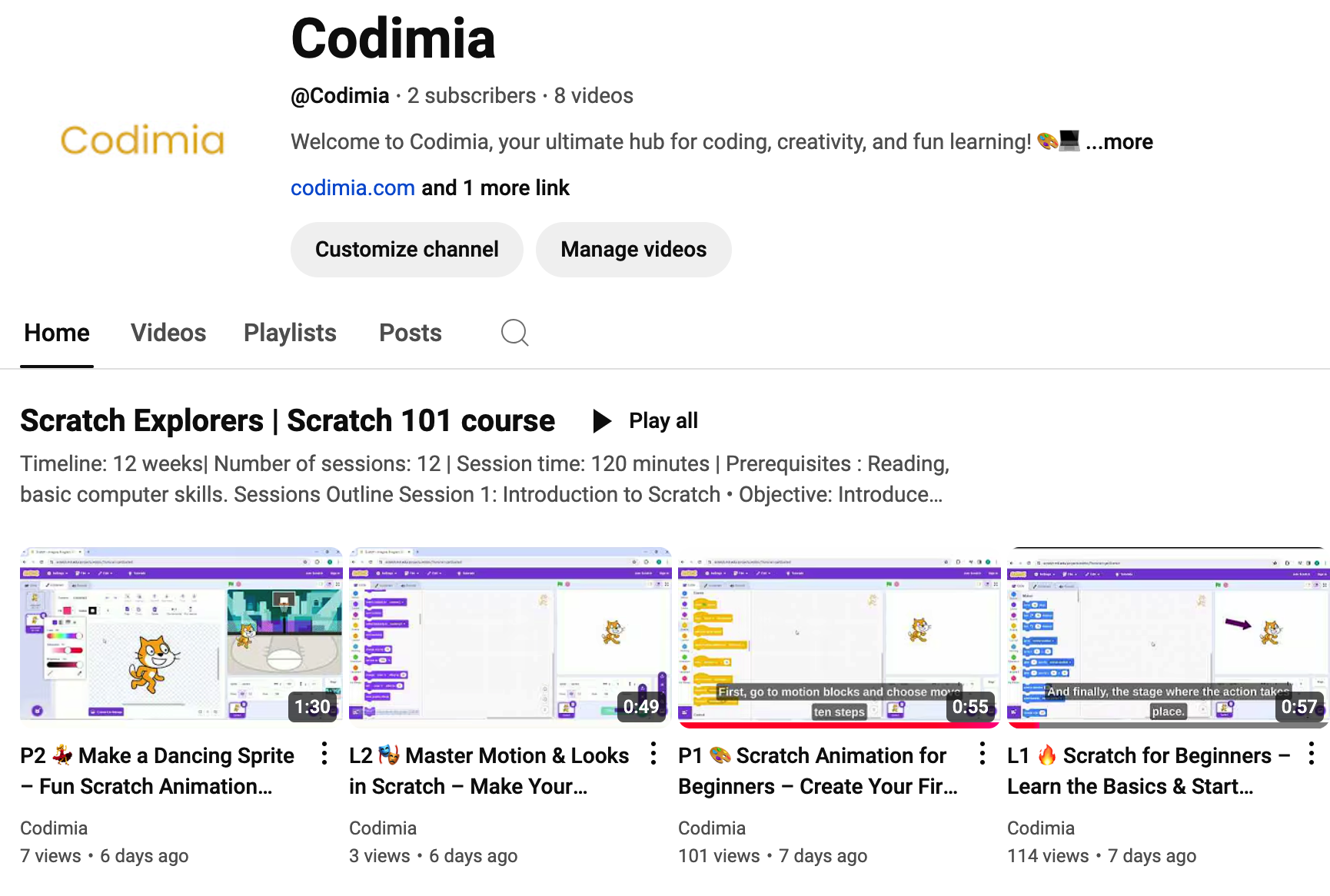 🚀 Codimia Is Now on YouTube! | Learn, Create, Code 🎬