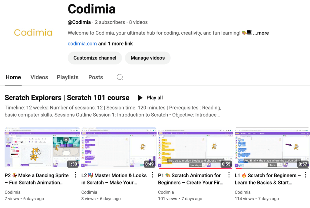 🚀 Codimia Is Now on YouTube! | Learn, Create, Code&nbsp;🎬